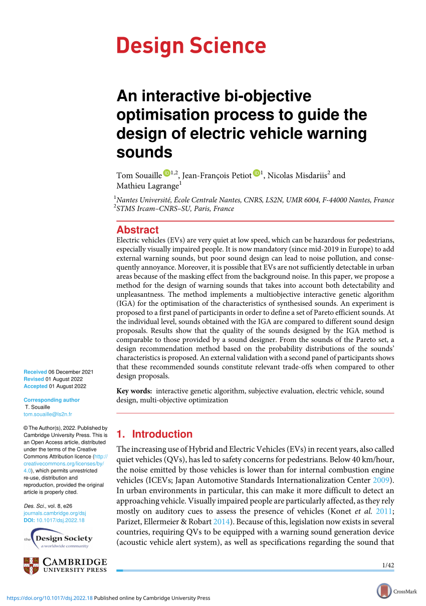(PDF) An interactive biobjective optimisation process to guide the