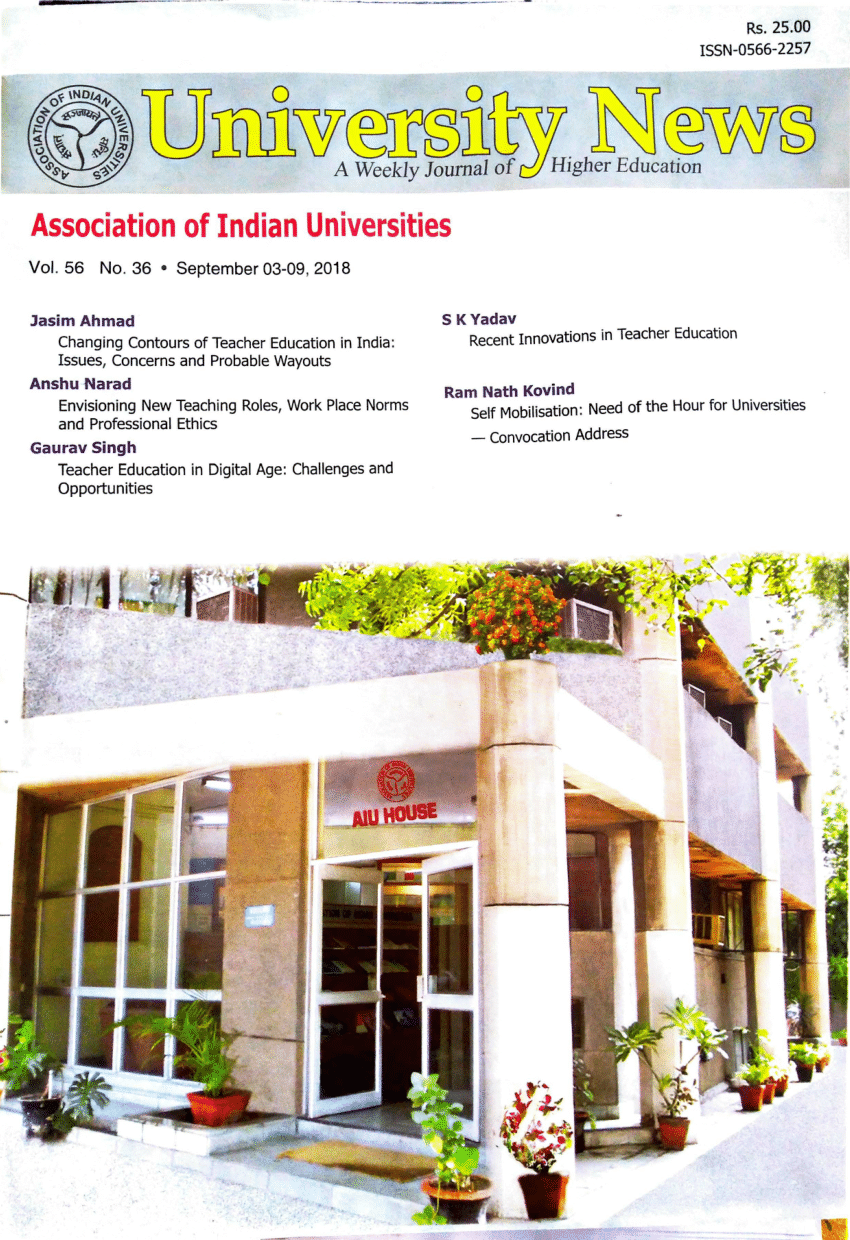 (PDF) Association of Indian Universities