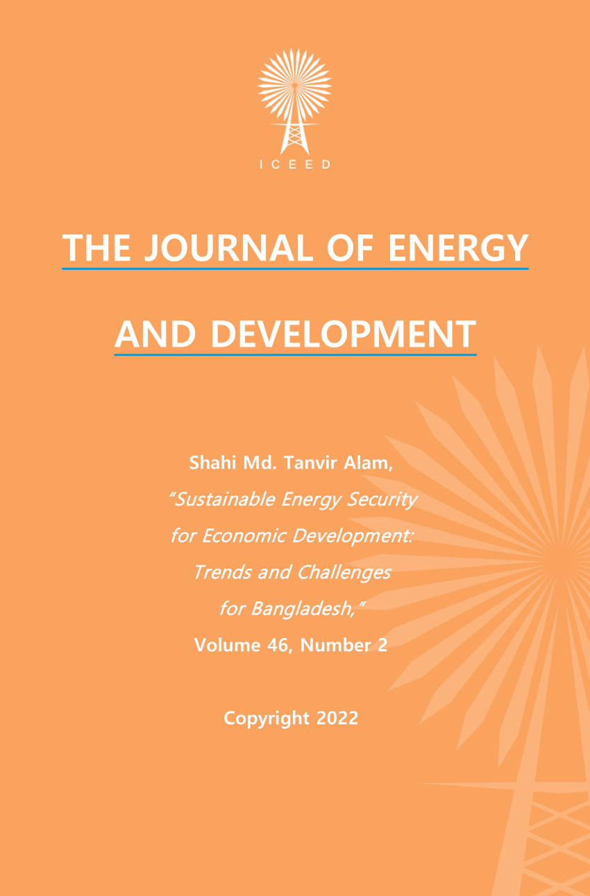 (PDF) THE JOURNAL OF ENERGY AND DEVELOPMENT "Sustainable Energy