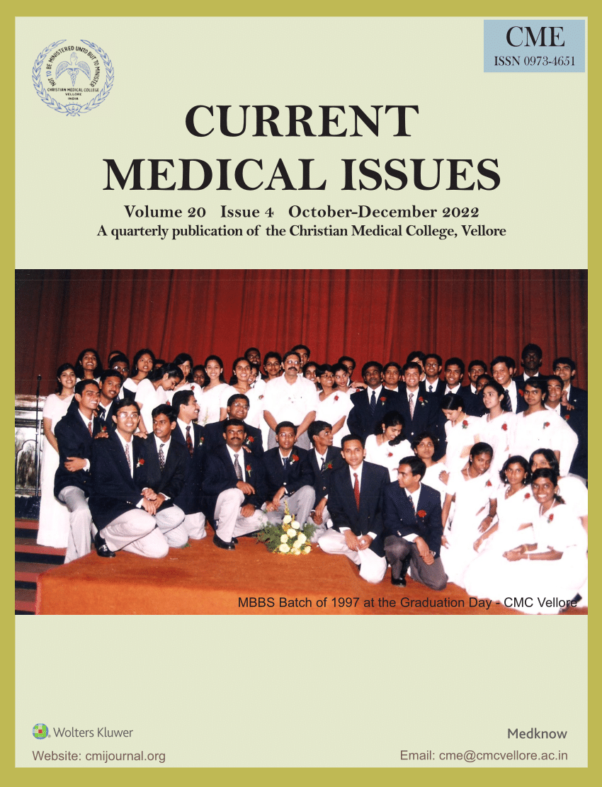 (PDF) CURRENT MEDICAL ISSUES