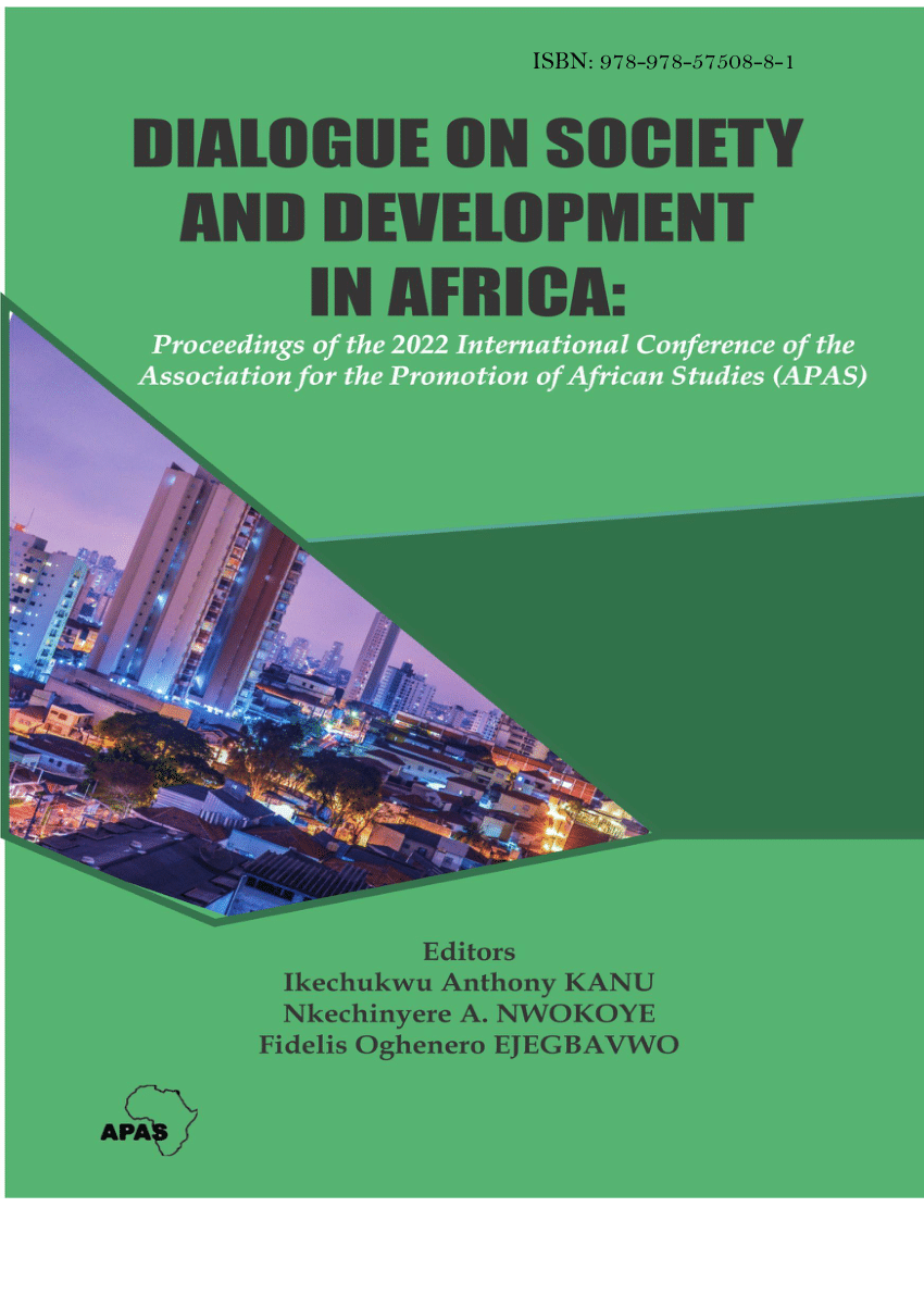 (PDF) DIALOGUE ON SOCIETY AND DEVELOPMENT IN AFRICA Proceedings of the
