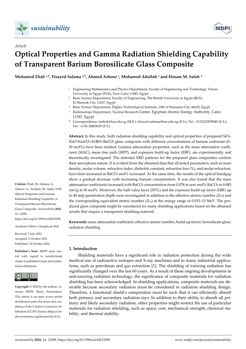 NIST: X-Ray Mass Atten. Coef. - Glass, Borosilicate