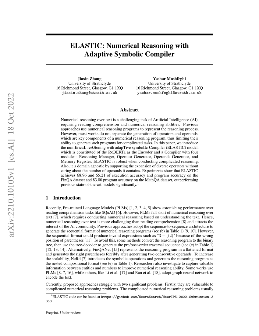 Zeming Yu on X: We are conducting study on a new Symbolic