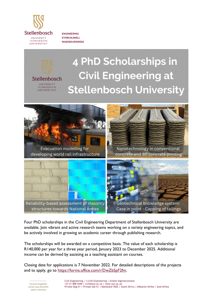 phd scholarships nanotechnology