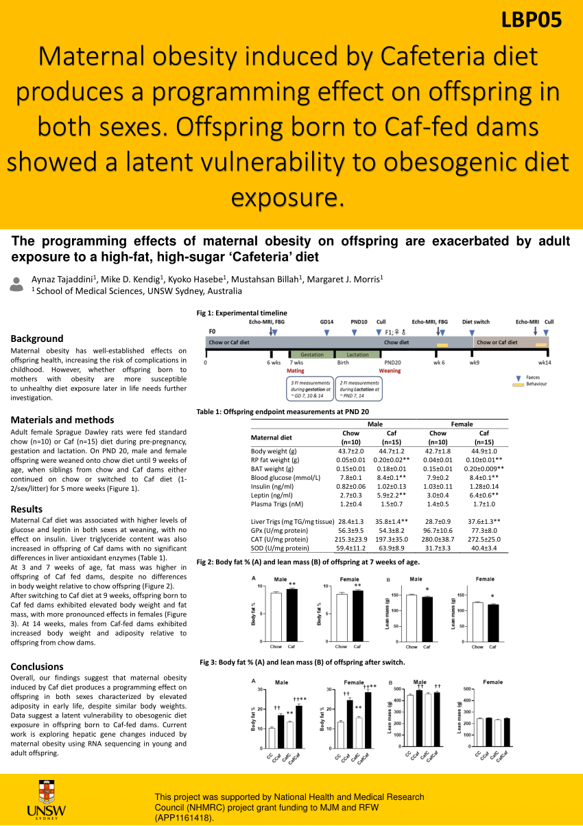 Pdf The Programming Effects Of Maternal Obesity On Offspring Are Exacerbated By Adult Exposure 6912