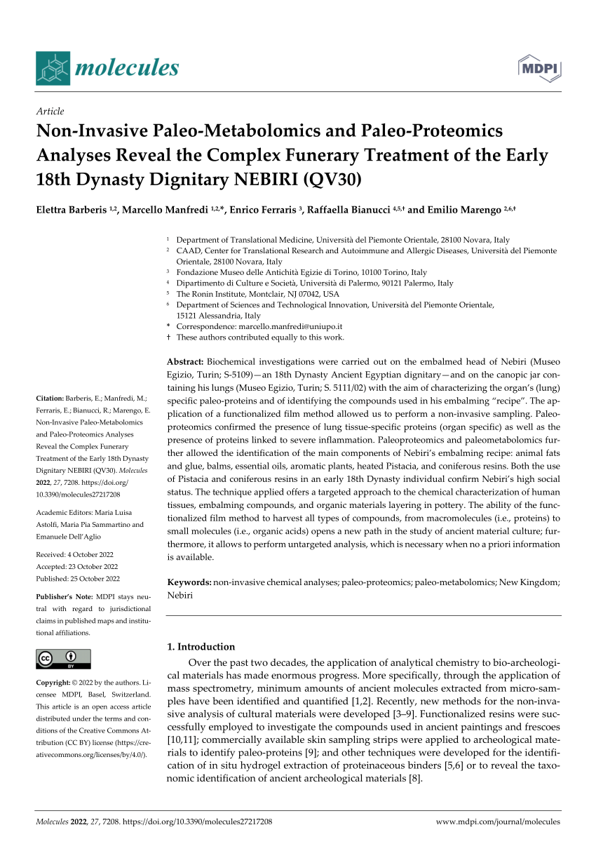 Paleoproteomics  Chemical Reviews