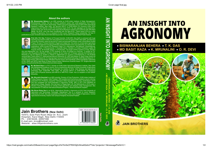 m.sc agronomy thesis pdf