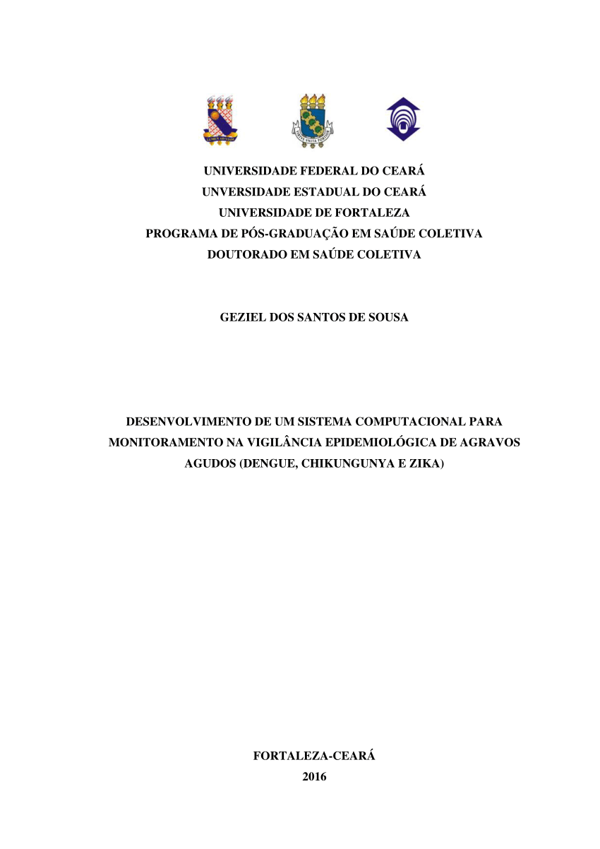 Pdf Universidade Federal Do CearÁ Unversidade Estadual Do CearÁ Universidade De Fortaleza 5511