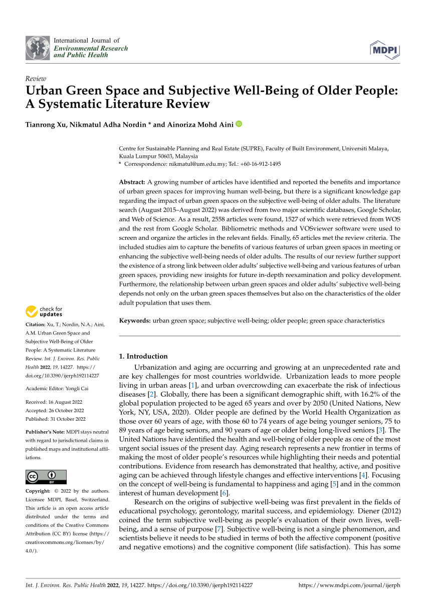 systematic literature review urban agriculture