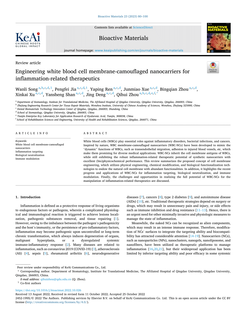 Lysozyme-loaded nanocages in a surgical glue for post-operative wound  treatment - ScienceDirect