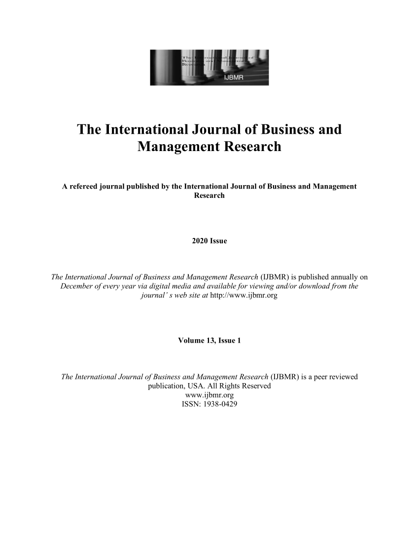journal of research studies in business and management
