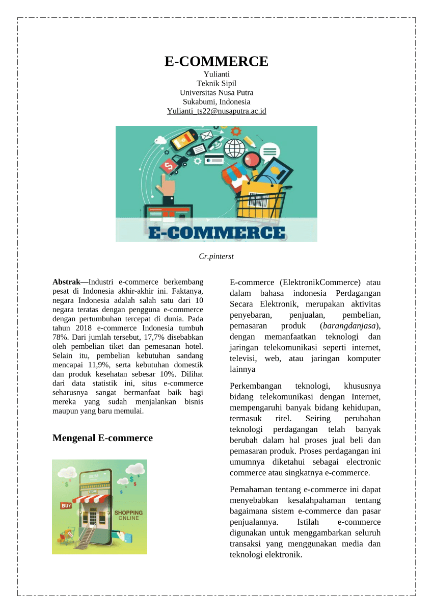 (PDF) ECOMMERCE