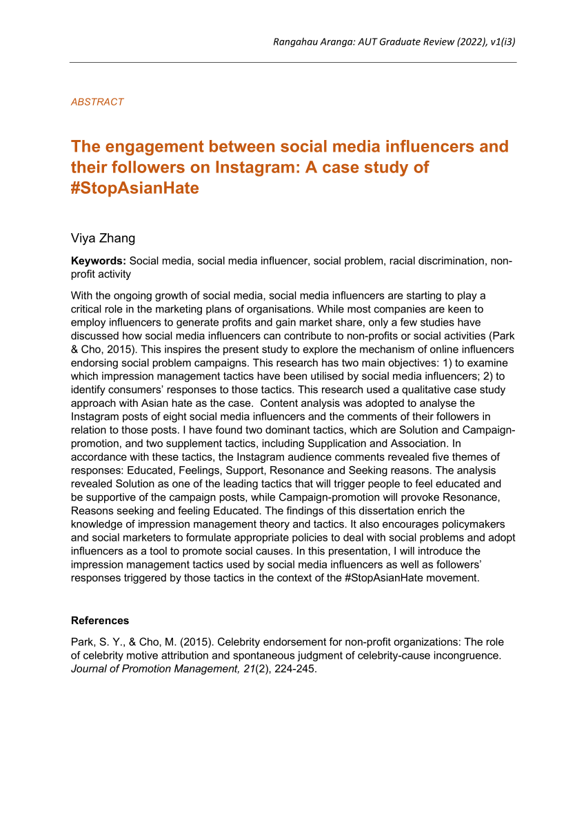 essay on social media influencers