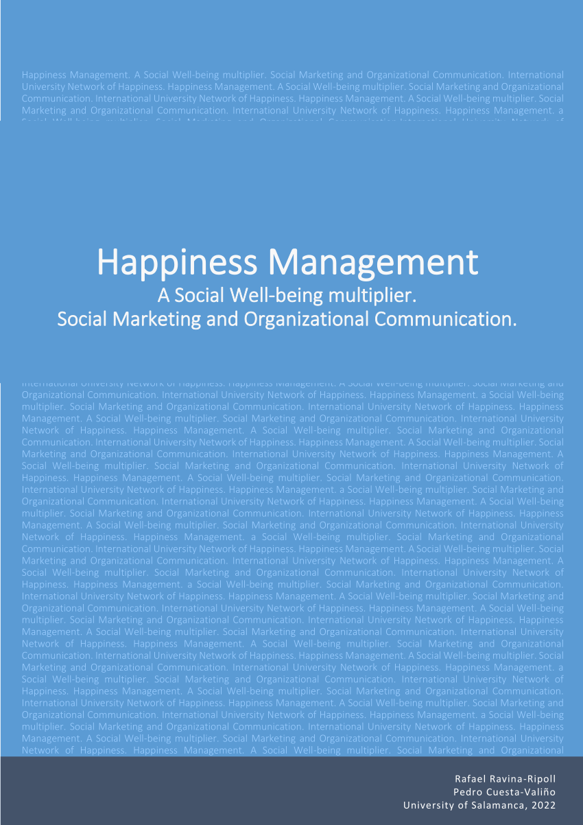 PDF Proposal for the study of Happiness Management based on a  