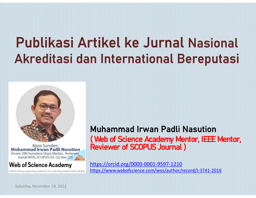 PDF Publikasi Artikel Ke Jurnal Nasional Akreditasi Dan International Bereputasi