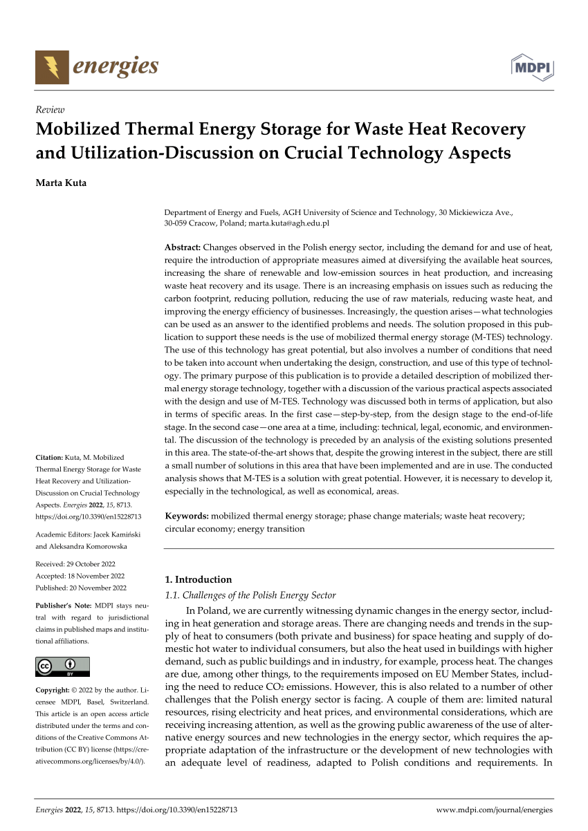 research paper about thermal energy storage