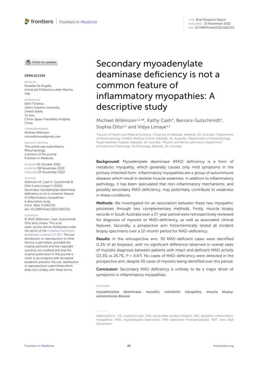 Frontiers  Inflammatory myopathies and beyond: The dual role of