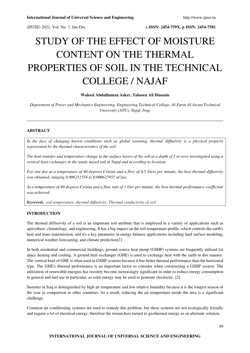 moisture content thesis pdf