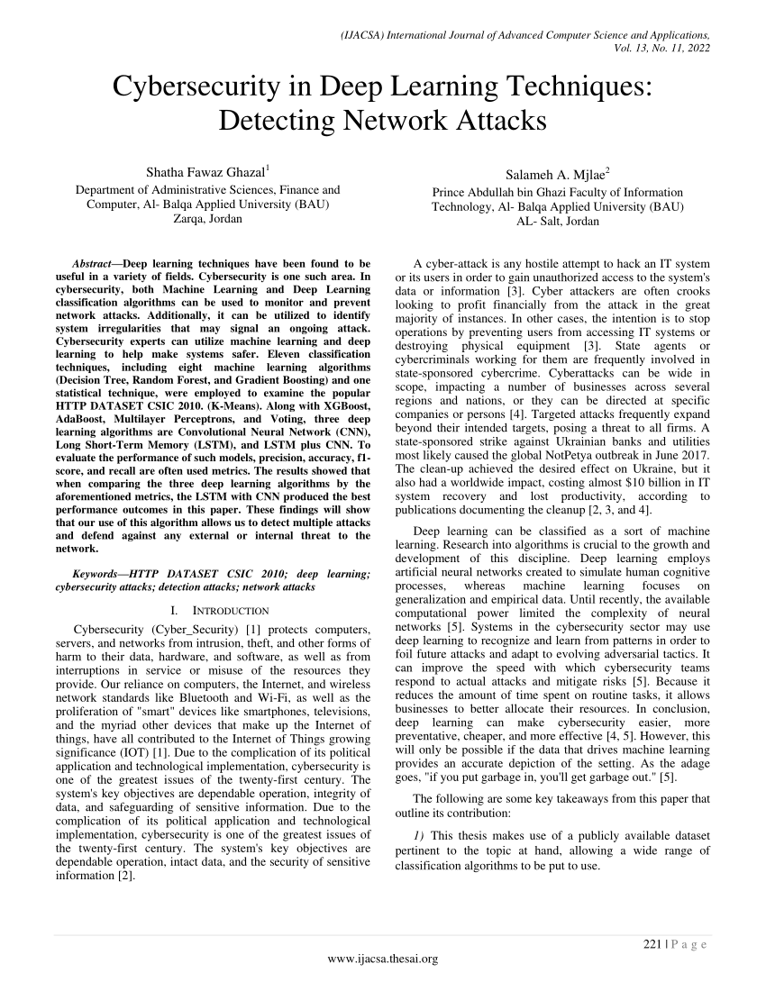 research papers on network attacks