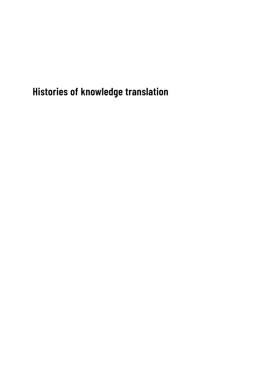 (PDF) Exile in a translational mode