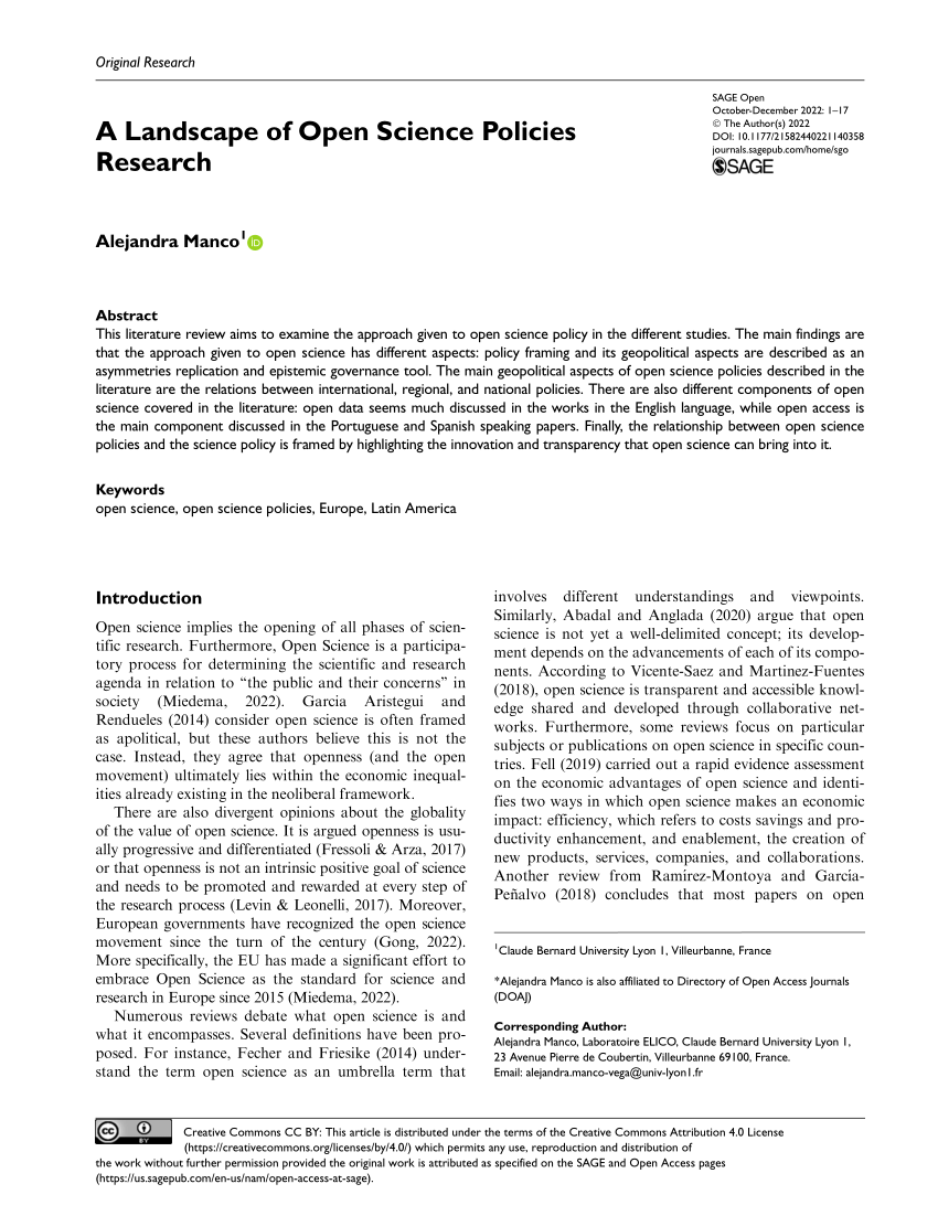 PDF) Sob a lente da Ciência Aberta: Olhares de Portugal, Espanha e Brasil