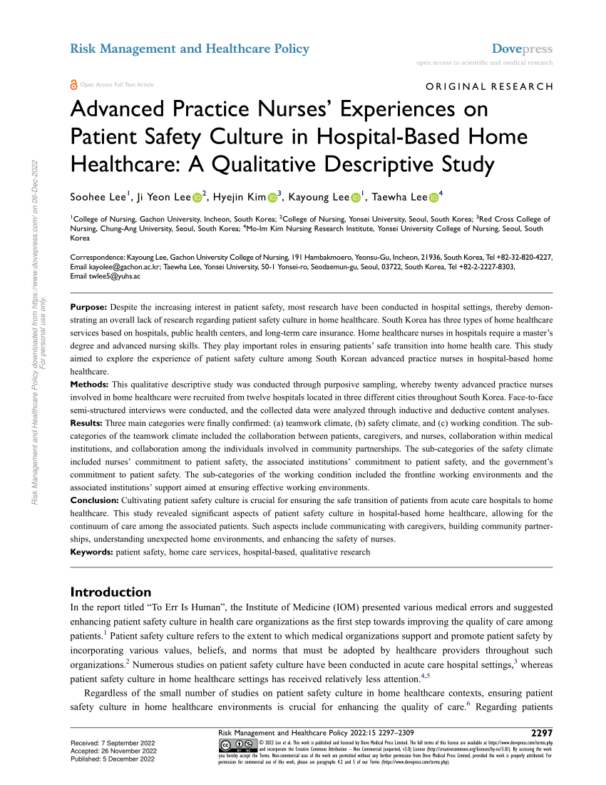 case study advanced practice nurses