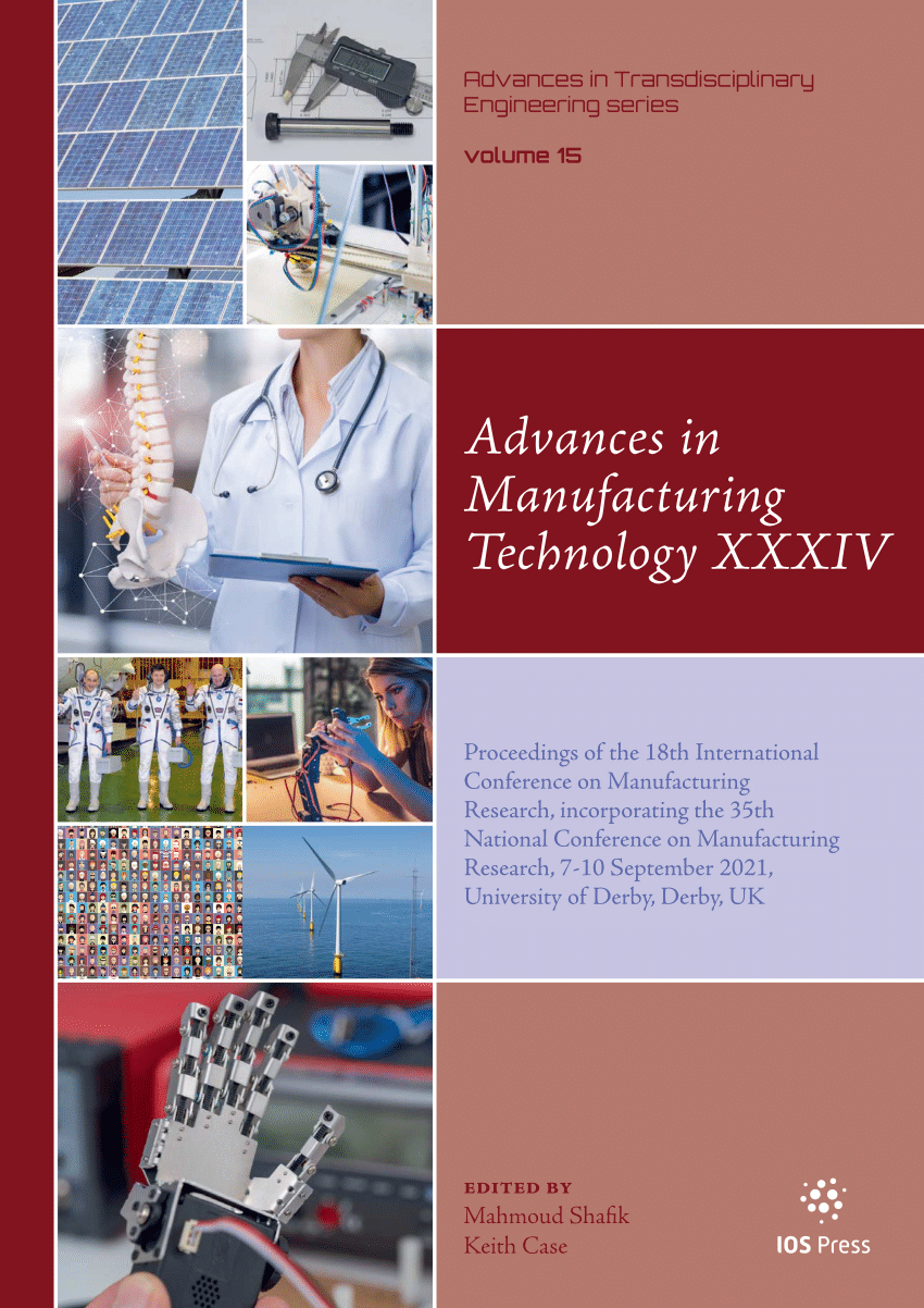 PDF Advances In Manufacturing Technology XXXIV   Largepreview 