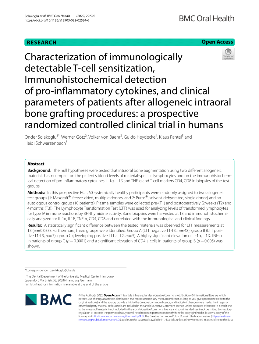 PDF Characterization of immunologically detectable T cell  