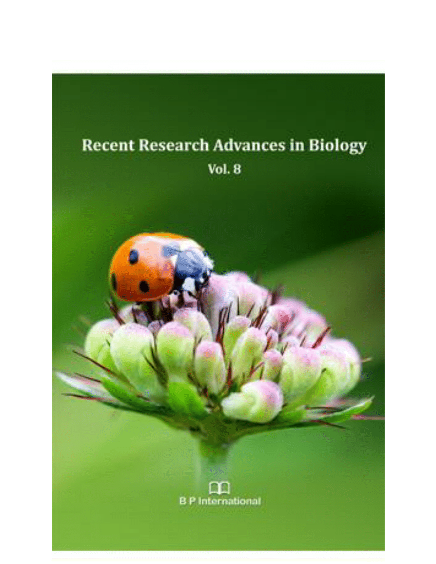PDF) Recent Research Advances in Biology Vol. 8---eBook