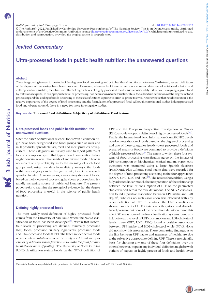 dissertation topics in public health nutrition