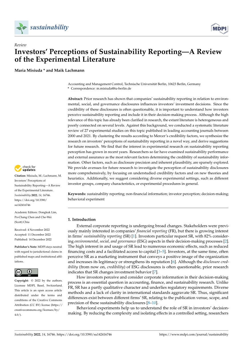 theoretical perspectives on sustainability reporting a literature review