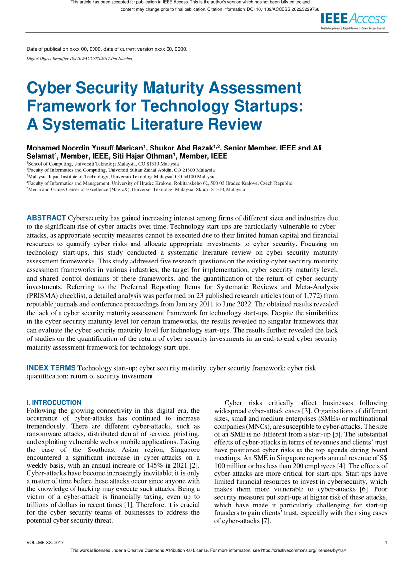 literature review on cyber security awareness