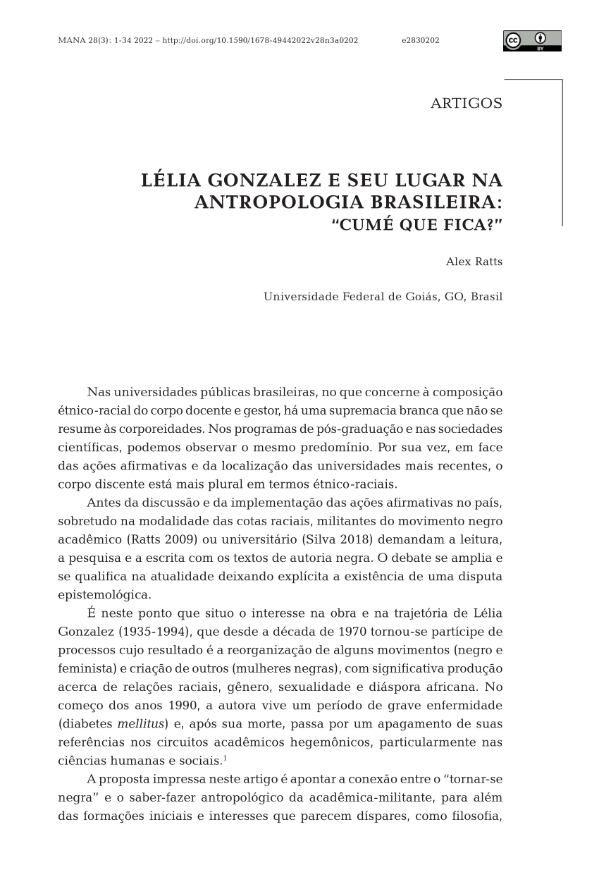 Lélia Gonzalez - Literatura Afro-Brasileira