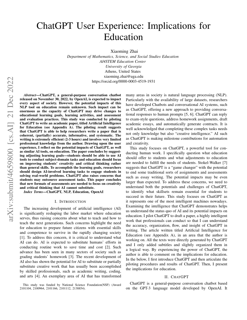 chatgpt research paper pdf