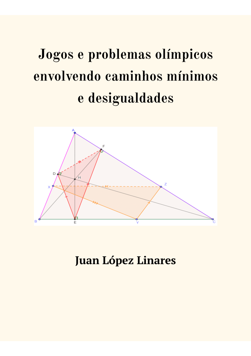 Triângulo ∆ABC com ângulo menor que 120 graus, curvas de nível de f C 