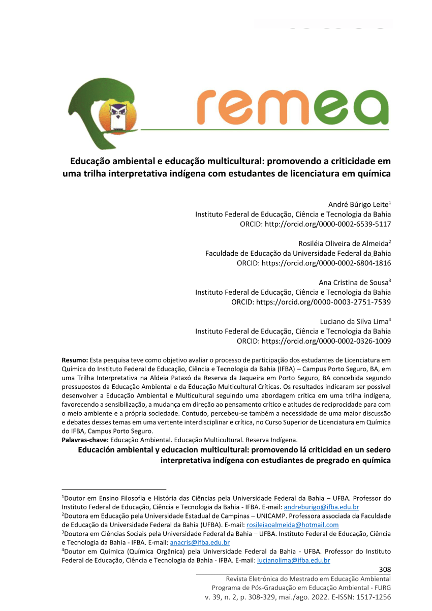 REABA -Rede de Educação Ambiental da Bahia