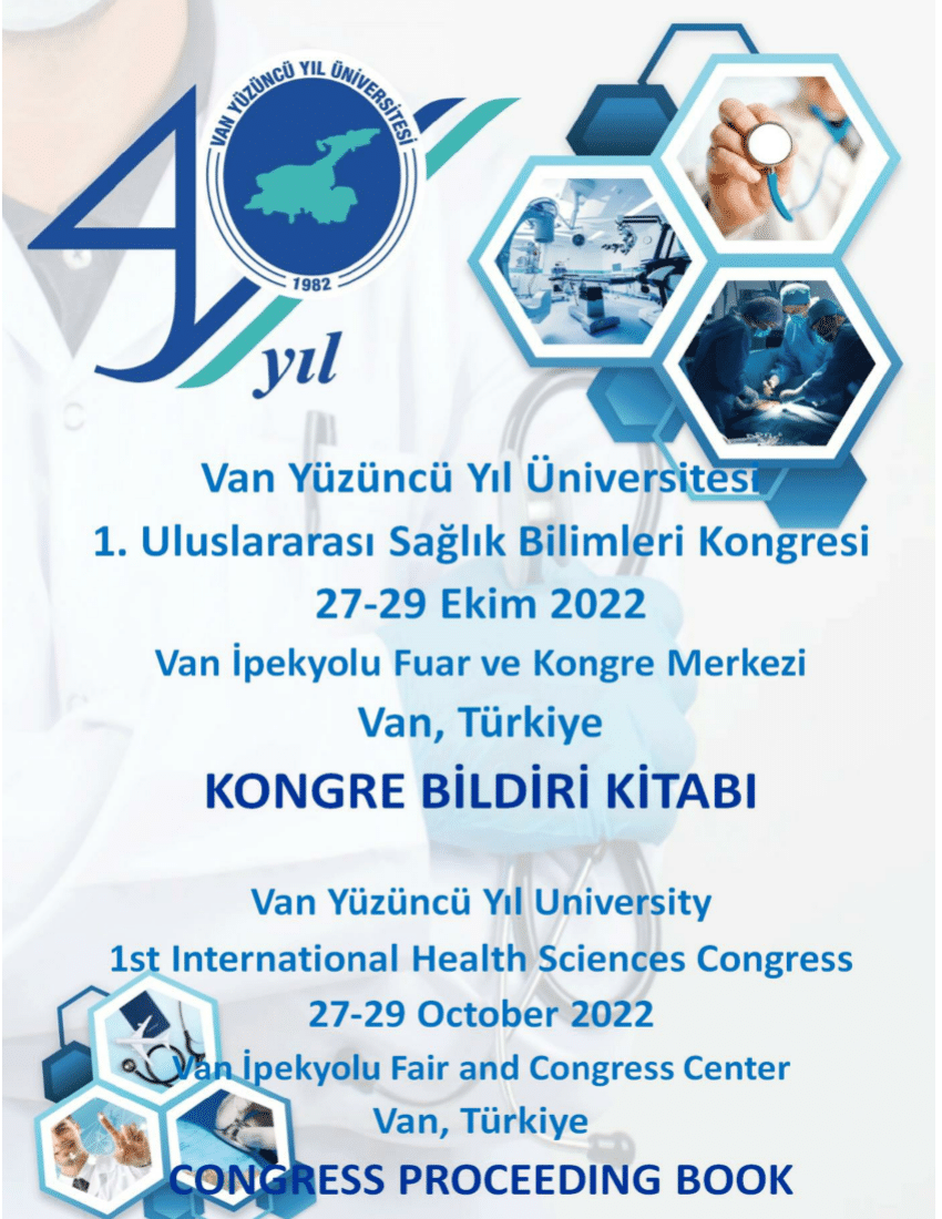 PDF Van Yüzüncü Yıl University 1st International Health Sciences  