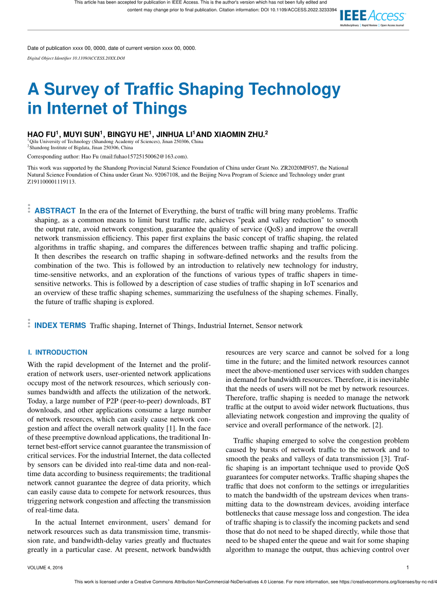 Network Traffic Shaping