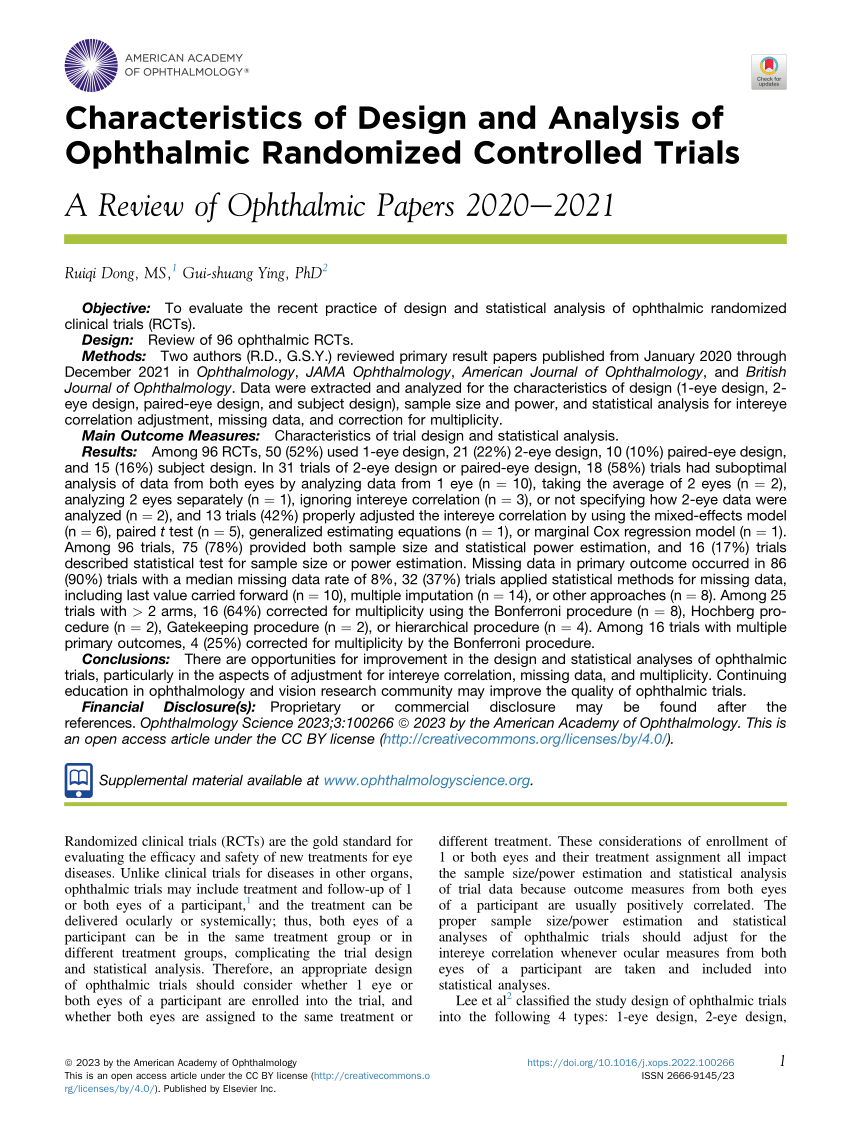 journal of ophthalmology research reviews & reports