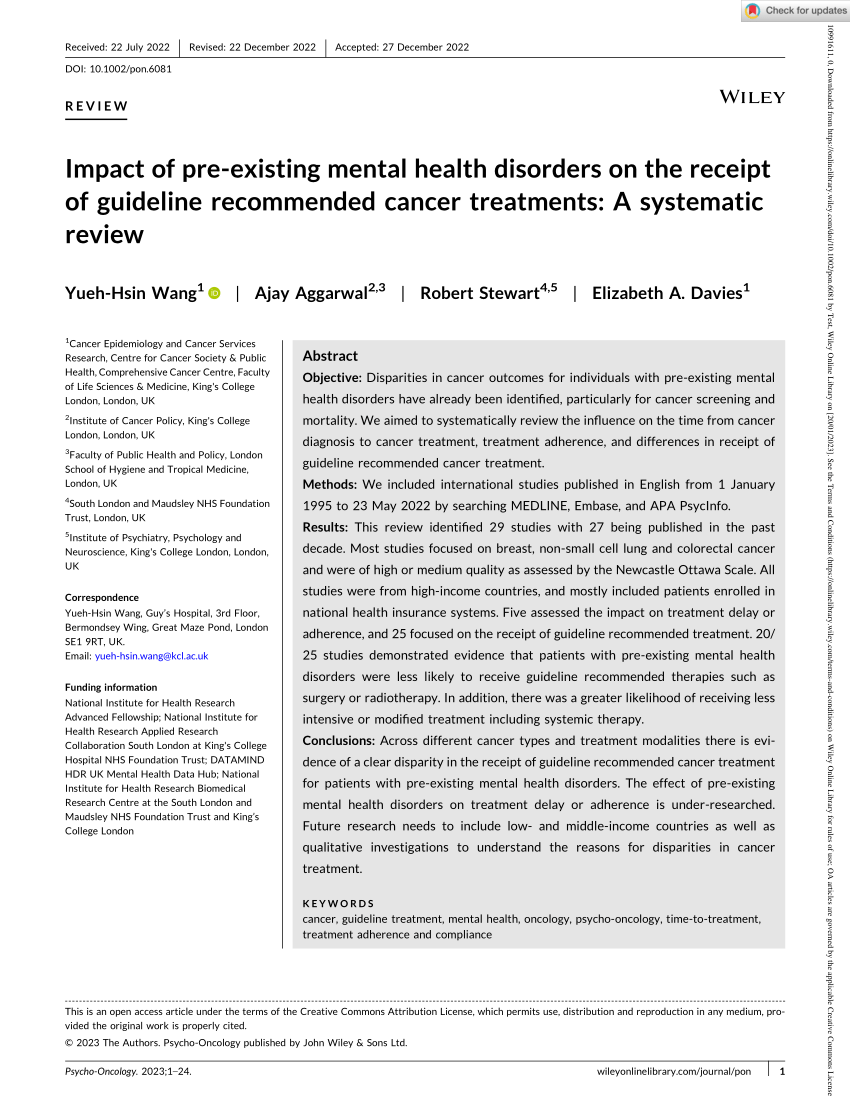 pdf-impact-of-pre-existing-mental-health-disorders-on-the-receipt-of-guideline-recommended