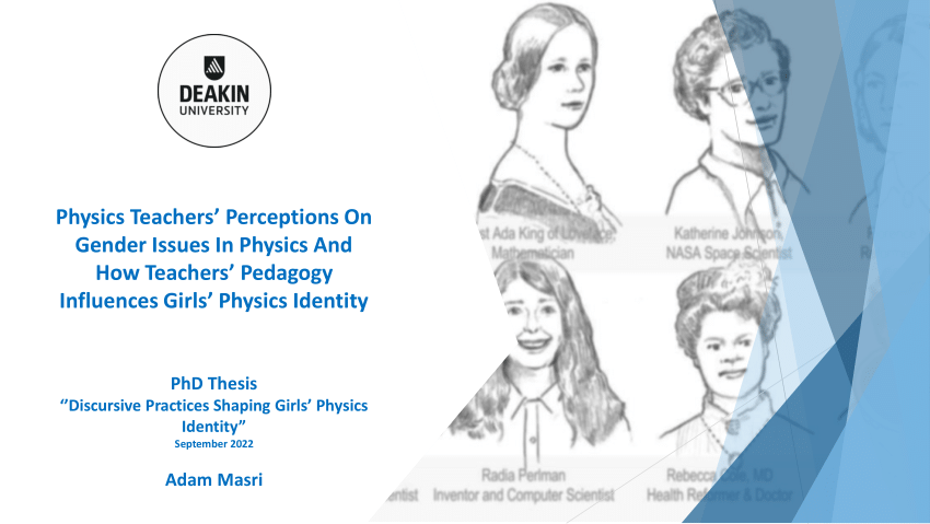 Pdf Physics Teachers Perceptions On Gender Issues In Physics And How