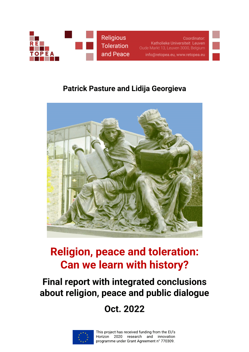 Religious Toleration and Peace · Retopea