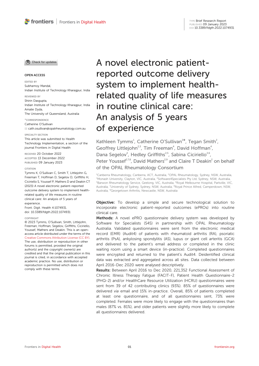 latest findings in research about health related