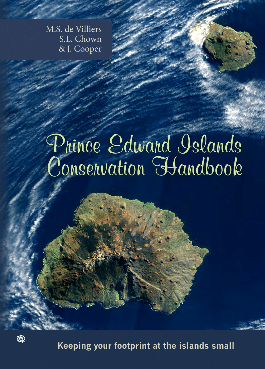 PDF) Prince Edward Islands Conservation Handbook