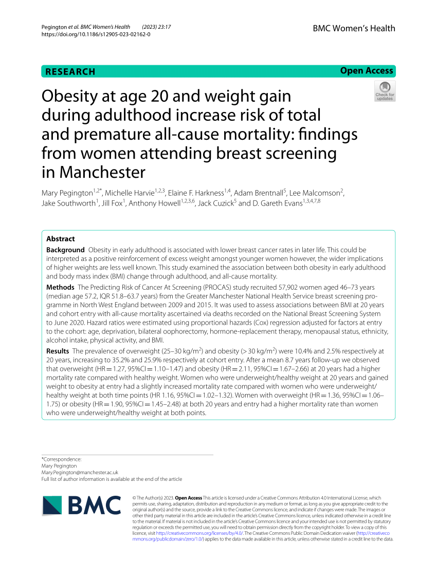 Breast screening in Manchester