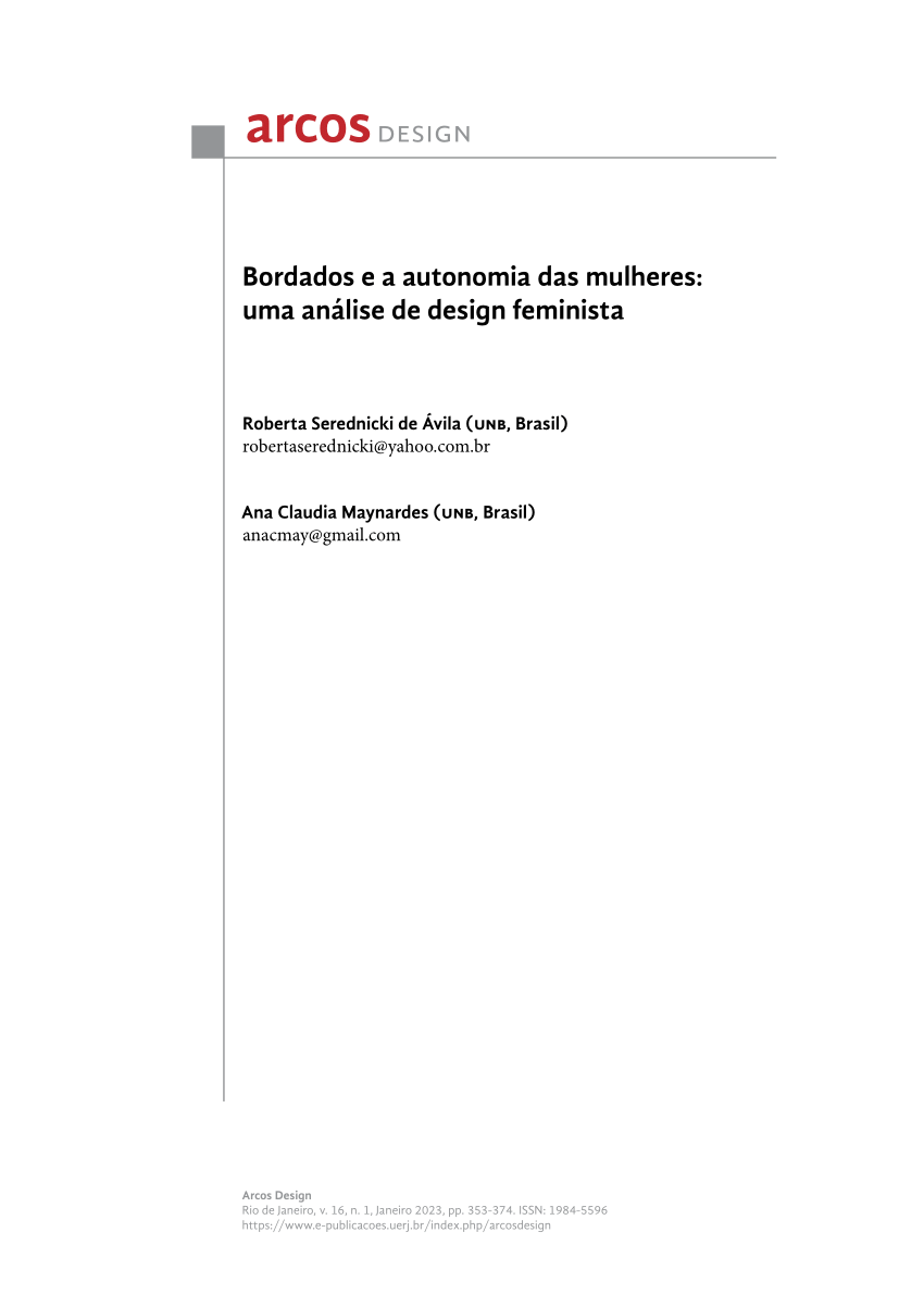 PDF) A DESCONSTRUÇÃO DE BINARISMOS E A ABORDAGEM INTERSECCIONAL NO DESIGN