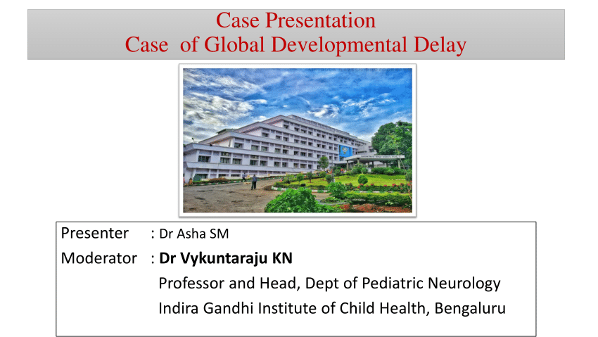 case study child with global developmental delay