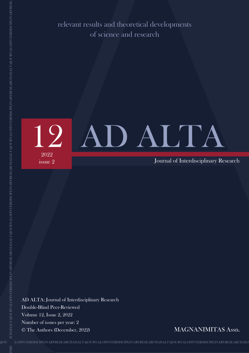 ad alta journal of interdisciplinary research