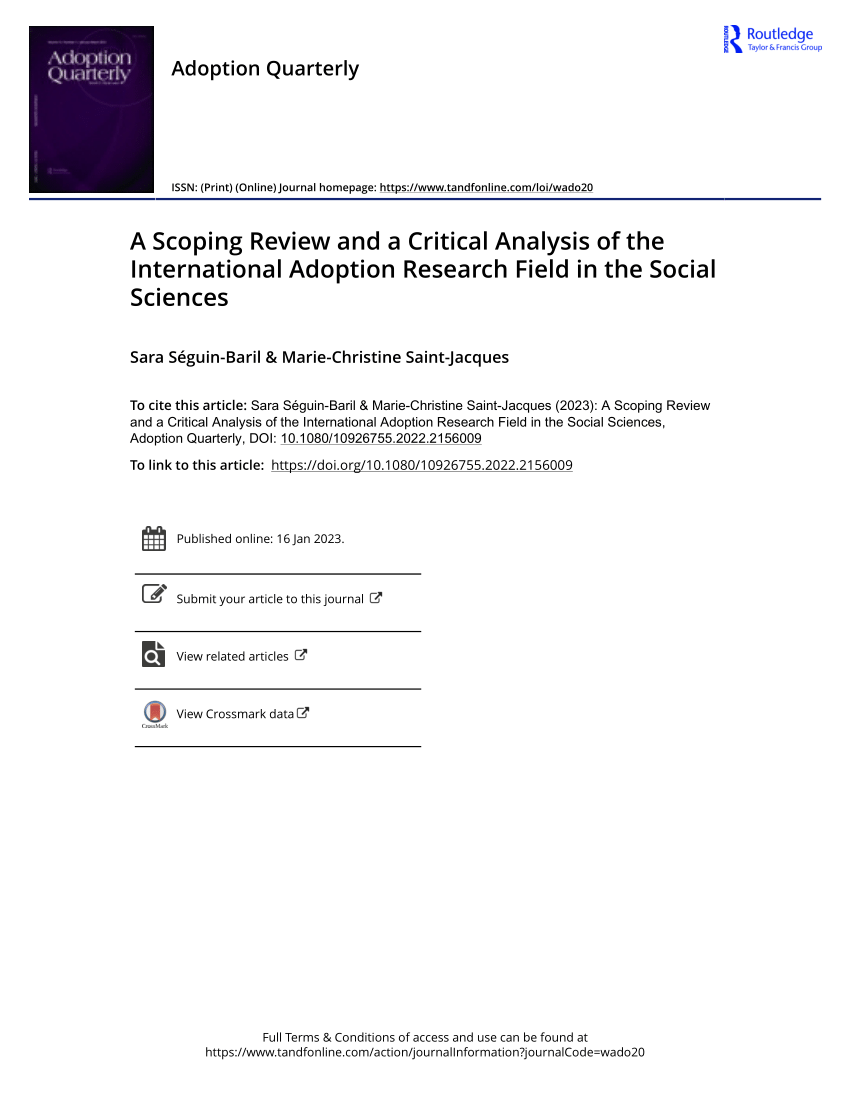 international adoption research paper