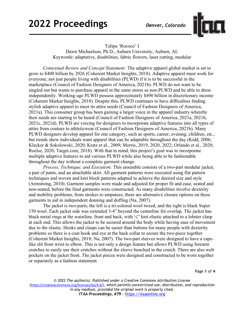 PDF) Tulipa 'Rococo' I